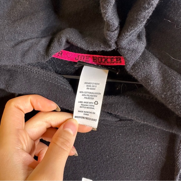 I Woke Up Like This Medium Joe Boxer Hoodie - Picture 3 of 4